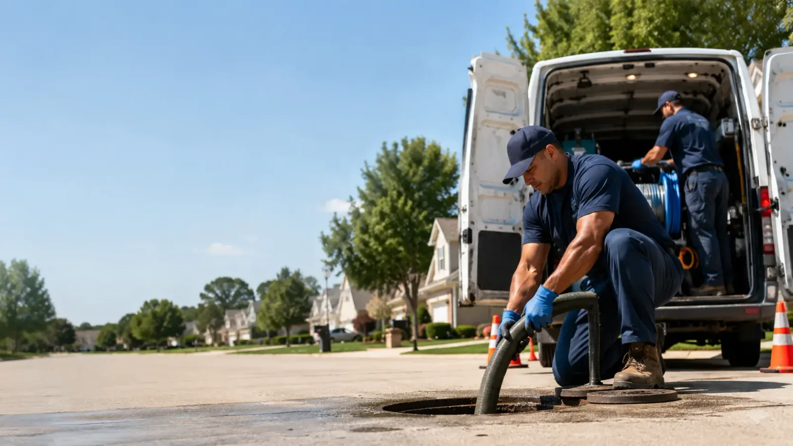 Sewer Backup Cleanup services in Highland Park, MI